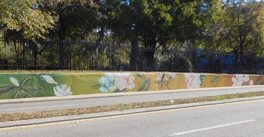 examples of streetside murals - two